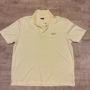 Men's Yellow Greg Norman Polo